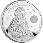2 Pounds - Charles III Albus Dumbledore; Silver Proof, United Kingdom, 2023 reverse image