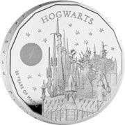 2 Pounds - Charles III Hogwarts; Silver Proof, United Kingdom, 2023 reverse image