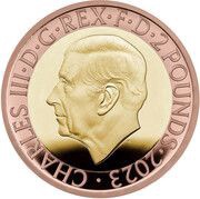 2 Pounds - Charles III Ada Lovelace; Gold Proof obverse image