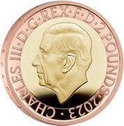 2 Pounds - Charles III Edward Jenner; Gold Proof obverse image