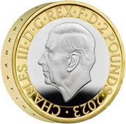2 Pounds - Charles III Edward Jenner; Silver Piedfort obverse image