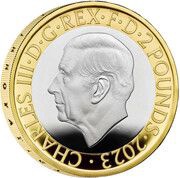 2 Pounds - Charles III Edward Jenner; Silver Proof obverse image