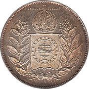 1000 Réis - Pedro II, Brazil, 1849-1852 reverse image