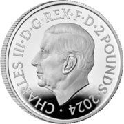 2 Pounds - Charles III Han Solo and Chewbacca; Silver Proof obverse image