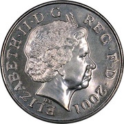 5 Pounds - Elizabeth II Queen Victoria; Reverse Frosted Silver Proof obverse image