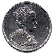 5 Pounds - Elizabeth II Golden Jubilee, United Kingdom, 2002 reverse image