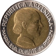 1 Peso Women's Vote obverse image