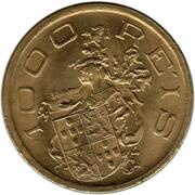 1000 Réis 400th Anniversary of Colonization reverse image