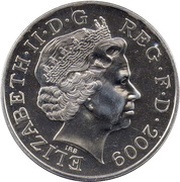 5 Pounds - Elizabeth II 4th portrait; King Henry VIII obverse image