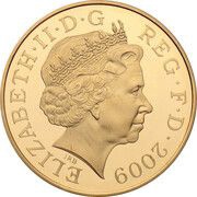 5 Pounds - Elizabeth II King Henry VIII; Gold Proof obverse image