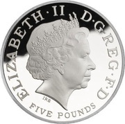 5 Pounds - Elizabeth II XXX Olympiad, Countdown 3; Silver Proof obverse image
