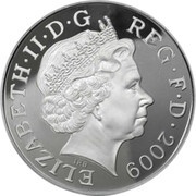 5 Pounds - Elizabeth II King Henry VIII; Platinum Piedfort obverse image