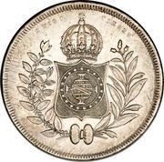 1200 Réis - Pedro II, Brazil, 1834-1847 reverse image