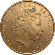 5 Pounds - Elizabeth II Prince Philip 90th Birthday; Gold Proof obverse image