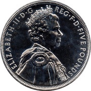 5 Pounds - Elizabeth II Diamond Jubilee obverse image