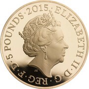 5 Pounds - Elizabeth II Submarines; Gold Proof obverse image