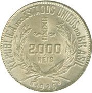 2000 Réis obverse image
