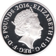 5 Pounds - Elizabeth II Battle of the Somme; Silver Proof obverse image
