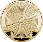 5 Pounds - Elizabeth II The Sopwith Camel; Gold Proof, United Kingdom, 2017 reverse image