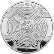 5 Pounds - Elizabeth II The Sopwith Camel; Silver Proof, United Kingdom, 2017 reverse image