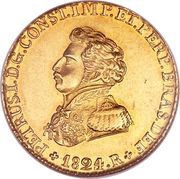 4000 Réis - Pedro I obverse image