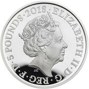 5 Pounds - Elizabeth II Imperial War Museums; Silver Proof obverse image