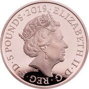5 Pounds - Elizabeth II The Crown Jewels; Gold Proof obverse image