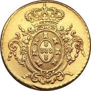 6400 Réis - John, Prince Regent Rio de Janeiro Mint, Brazil, 1805-1817 reverse image