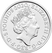 5 Pounds - Elizabeth II 5th portrait; Elton John obverse image
