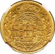 6400 Réis - João VI, Brazil, 1818-1822 reverse image