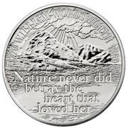 5 Pounds - Elizabeth II 5th portrait; William Wordsworth, United Kingdom, 2020 reverse image
