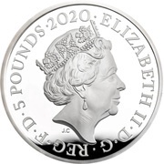 5 Pounds - Elizabeth II The Royal Menagerie; Silver Piedfort obverse image