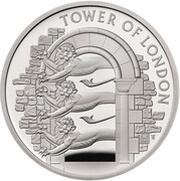 5 Pounds - Elizabeth II The Royal Menagerie; Silver Piedfort, United Kingdom, 2020 reverse image