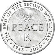 5 Pounds - Elizabeth II 5th portrait; World War II, United Kingdom, 2020 reverse image
