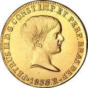 6400 Réis - Pedro II obverse image