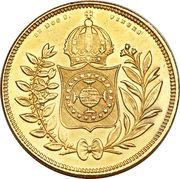 10 000 Réis - Pedro II, Brazil, 1833-1840 reverse image