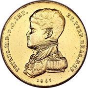 10 000 Réis - Pedro II obverse image