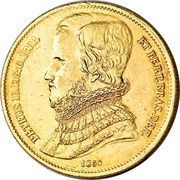 10 000 Réis - Pedro II obverse image