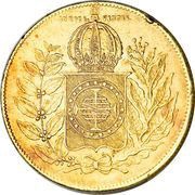 10 000 Réis - Pedro II, Brazil, 1849-1851 reverse image