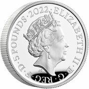 5 Pounds - Elizabeth II Harry Potter; Silver Proof obverse image