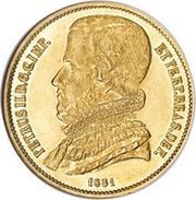 20 000 Réis - Pedro II obverse image