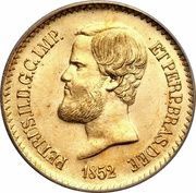 20 000 Réis - Pedro II obverse image