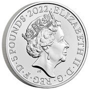 5 Pounds - Elizabeth II 5th portrait; Prince William's Birthday obverse image
