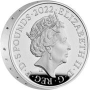 5 Pounds - Elizabeth II Tutankhamun’s Tomb Centenary; Silver Piedfort obverse image