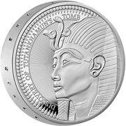 5 Pounds - Elizabeth II Tutankhamun’s Tomb Centenary; Silver Piedfort, United Kingdom, 2022 reverse image