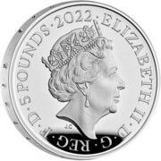 5 Pounds - Elizabeth II Tutankhamun’s Tomb Centenary; Silver Proof obverse image