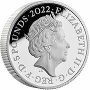 5 Pounds - Elizabeth II The Rolling Stones; Silver Proof obverse image