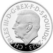 5 Pounds - Charles III Mary Seacole; Silver Proof obverse image