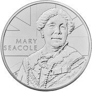 5 Pounds - Charles III Mary Seacole, United Kingdom, 2023 reverse image