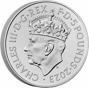 5 Pounds - Charles III Coronation obverse image